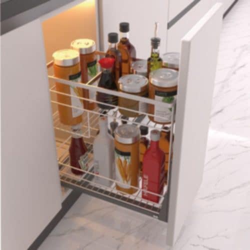 Bộ rổ gia vị SONATA Cucina 549.20.034 Inox 304 5 Ảnh thực tế bộ rổ gia vị SONATA Cucina 549.20.034 Inox 304