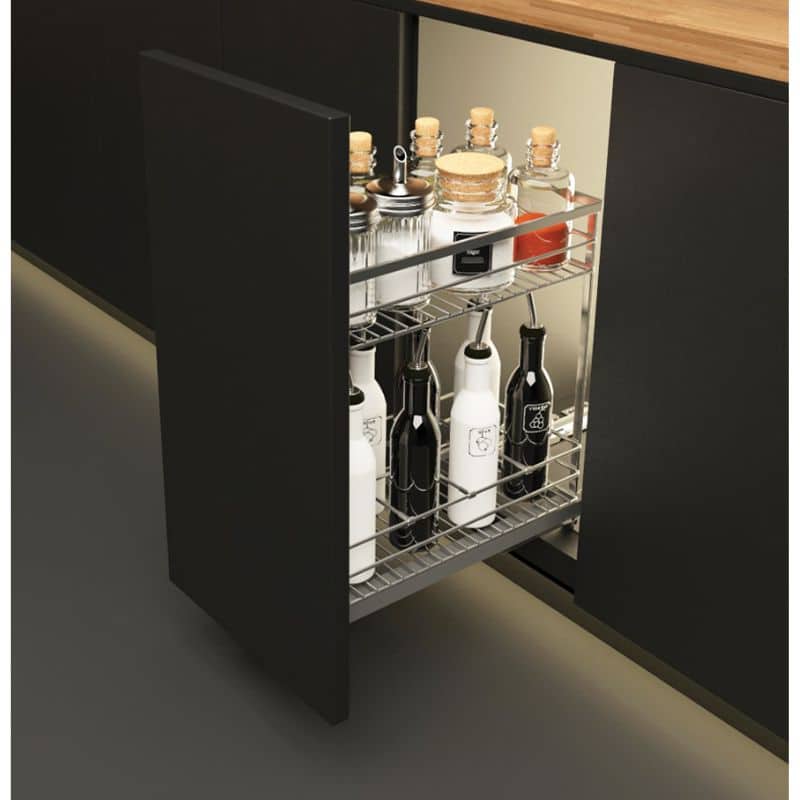 Ảnh thực tế bộ rổ gia vị SONATA Cucina 549.20.034 Inox 304 Ảnh thực tế bộ rổ gia vị SONATA Cucina 549.20.034 Inox 304