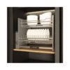 Rổ chén đĩa di động lướt dẹt LENTO Cucina 504.76.014 Inox 304