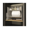 Rổ chén đĩa di động lướt tròn LENTO Cucina 504.76.208 mạ chrome