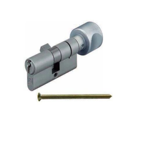 Ruột khóa 1 đầu chìa, 1 đầu vặn Hafele 916.96.311, 65mm Đồng thau