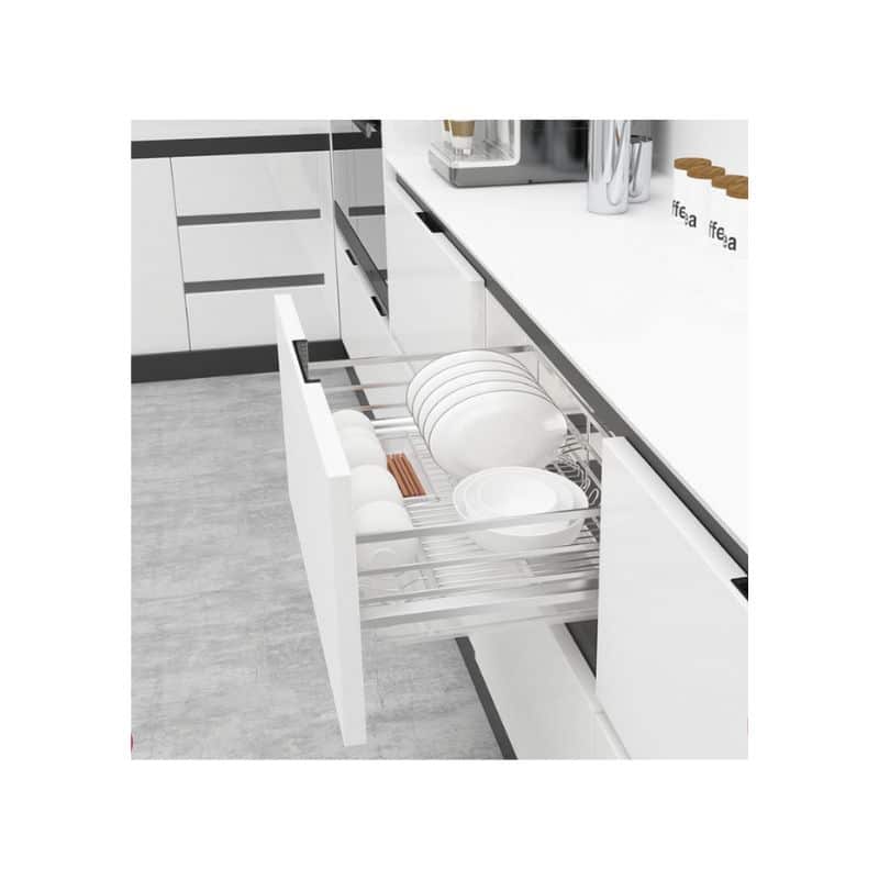 Ảnh thực tế bộ rổ bát đĩa Hafele Cappella 549.08.447 Ảnh thực tế bộ rổ bát đĩa Hafele Cappella 549.08.447