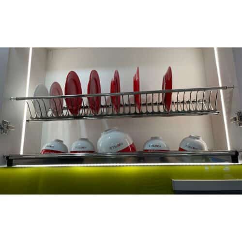 Ảnh thực tế bộ rổ bát đĩa Hafele Presto 544.40.023 600mm