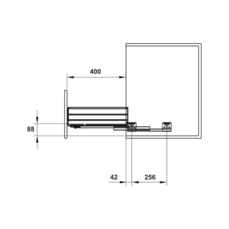 Bộ rổ bát đĩa Hafele Cappella 549.08.447 Bộ rổ bát đĩa Hafele Cappella 549.08.447