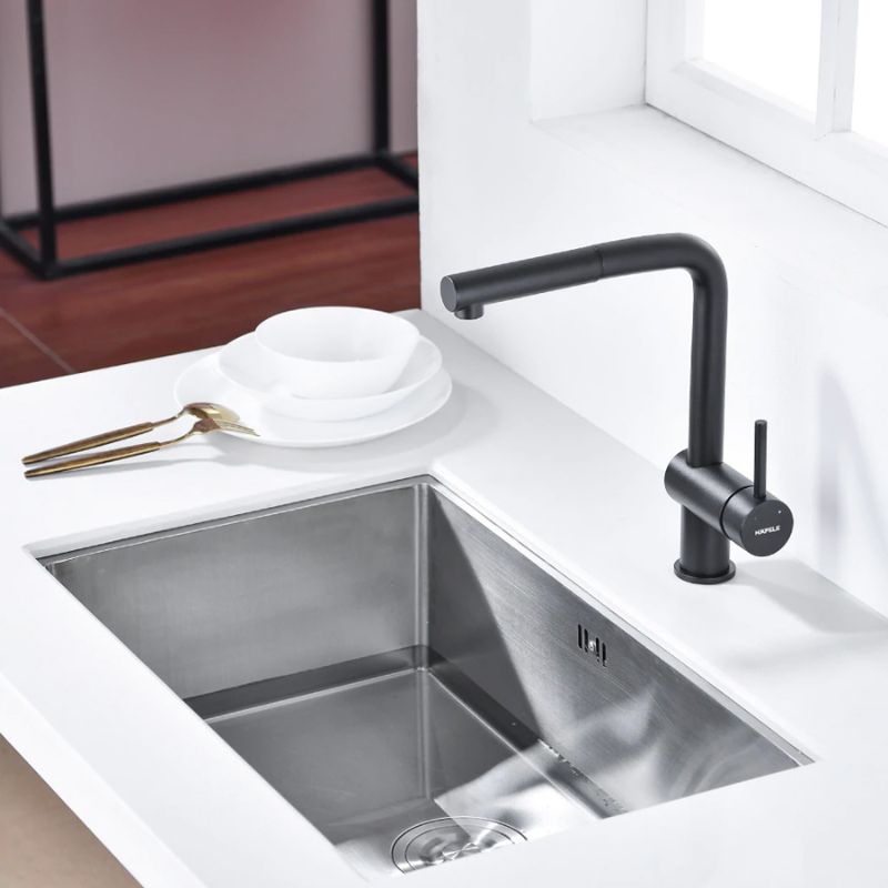 Ảnh thực tế vòi rửa bát nóng lạnh Hafele HT21-GH1P254 577.55.390 có dây rút Ảnh thực tế vòi rửa bát nóng lạnh Hafele HT21-GH1P254 577.55.390 có dây rút