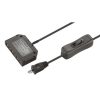 Dây dẫn điện với công tắc chạm & bộ chia cổng 12V Hafele 833.74.746