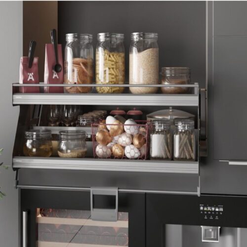 Kệ nâng hạ Hafele 504.68.373 Imove R600mm
