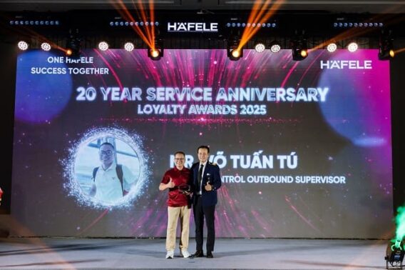 Häfele Việt Nam tri ân và vinh danh các cá nhân, tập thể xuất sắc