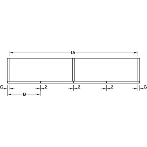 Bộ cửa xếp trượt F-Fold61 50A Hafele 409.36.037 4 cua bo cua xep truot f fold61 50a hafele 409 36 037