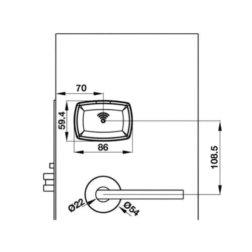 Khóa PL100 Hafele 912.20.106 màu inox tay D DINL 6 thong so tay cam khoa pl100 hafele 912 20 106 mau inox tay d dinl